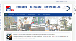 Desktop Screenshot of hubertus-schwartz-soest.de